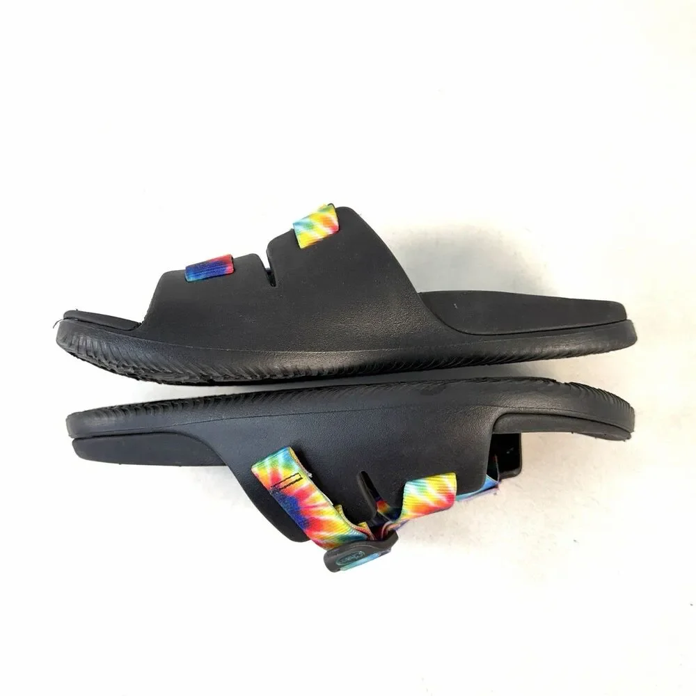 Chaco Chillos Kids Dark Tie Dye Sandals JCH180342 Kids Size US 6
